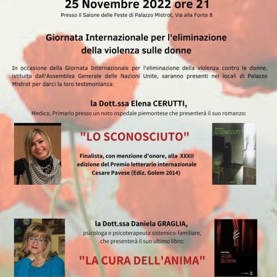 Locandina Evento 25/11/2022 - Villarbasse