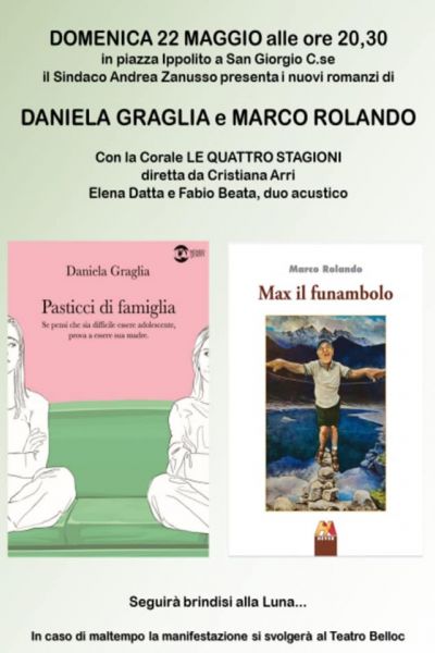 Presentazione del libro "Pasticci di Famiglia"